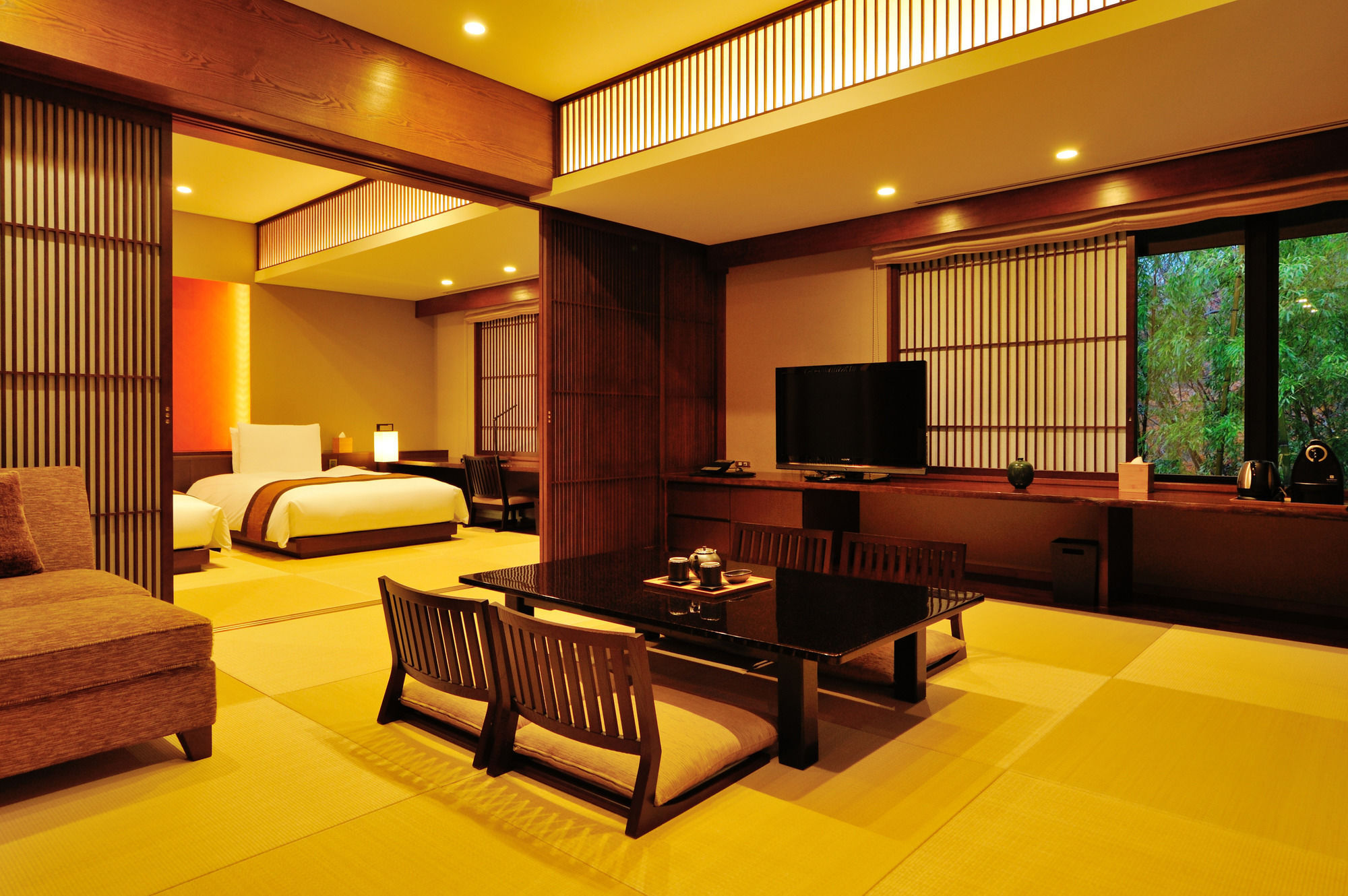 Hotel 竹泉荘 Chikusenso Onsen à Zao Extérieur photo